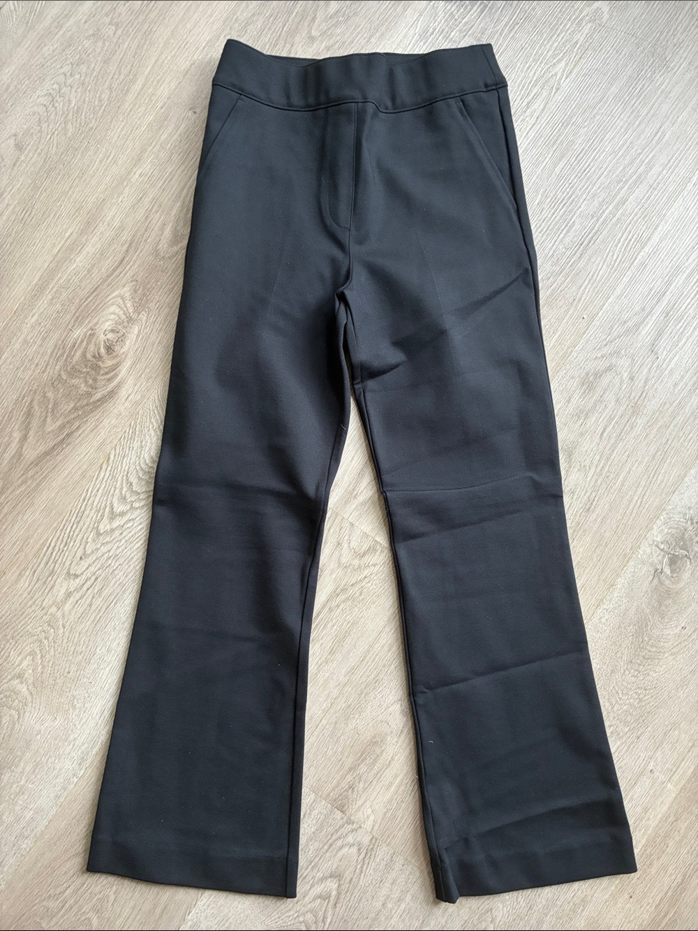 NWOT SPANX Black Wide Leg Ponte Pants